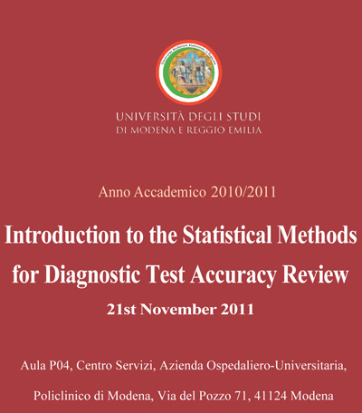 Introduction to the Statistical Methods for Diagnostic Test Accuracy Review