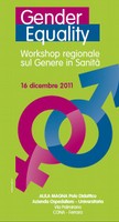 Gender Equality - Workshop regionale sul Genere in Sanità