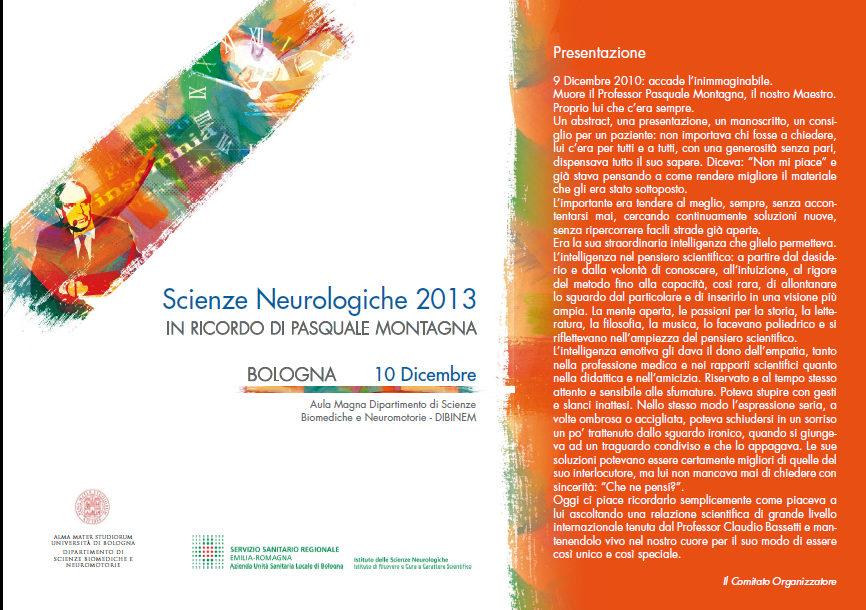 Scienze Neurologiche 2013 - In ricordo di Pasquale Montagna 