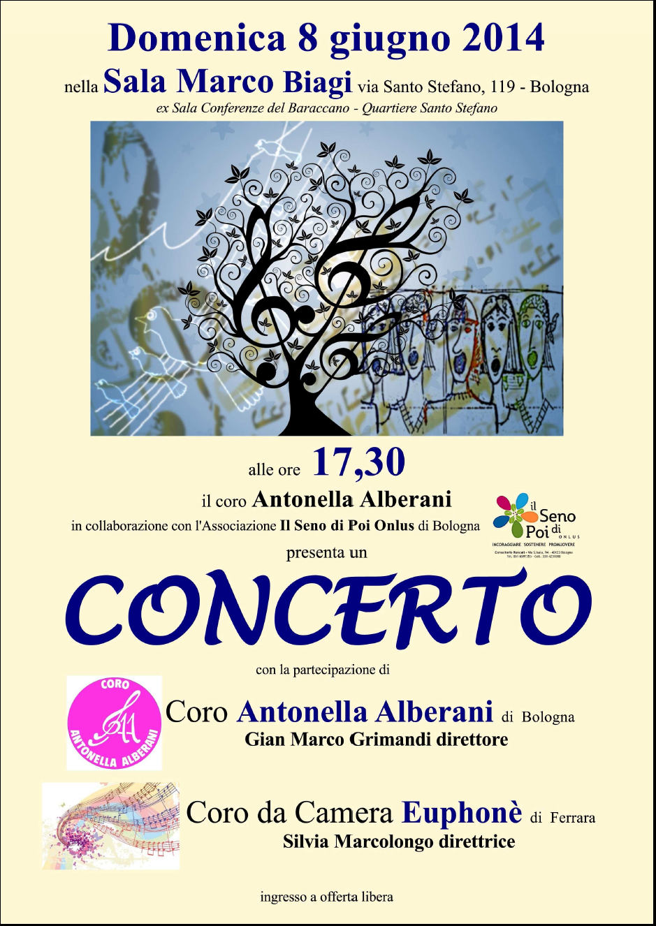 Il coro Antonella Alberani presenta un Concerto