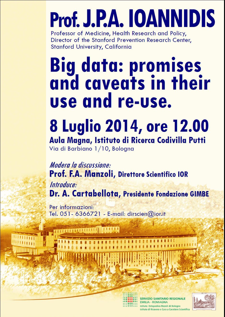 Big data: promises and caveats in their use and re-use