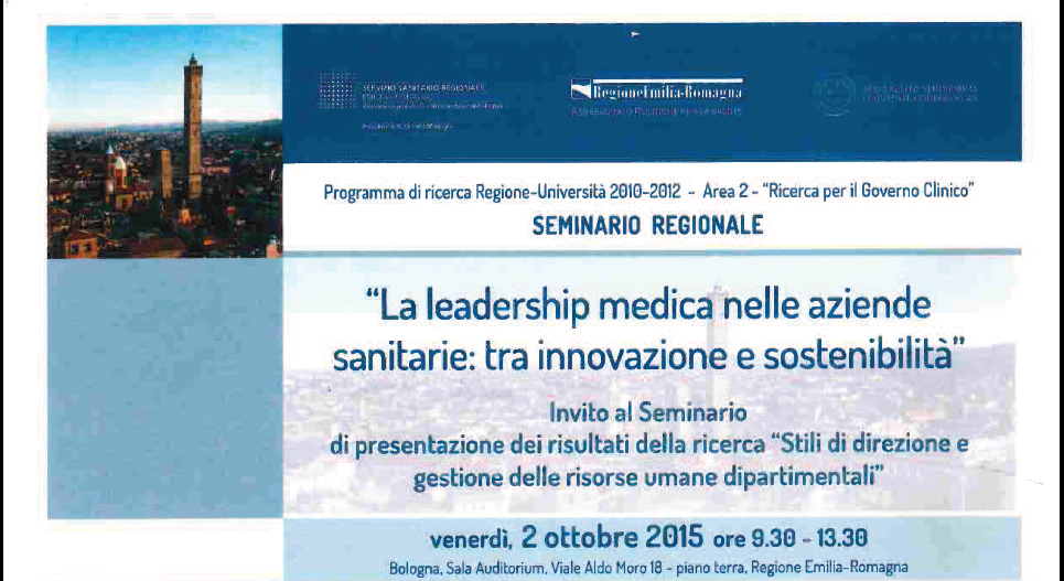 La leadership medica nelle aziende sanitarie: tra innovazione e sostenibilità