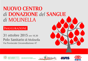 Inaugurazione del Nuovo Centro di Donazione del sangue di Molinella