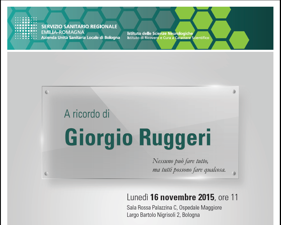 A ricordo di Giorgio Ruggeri 