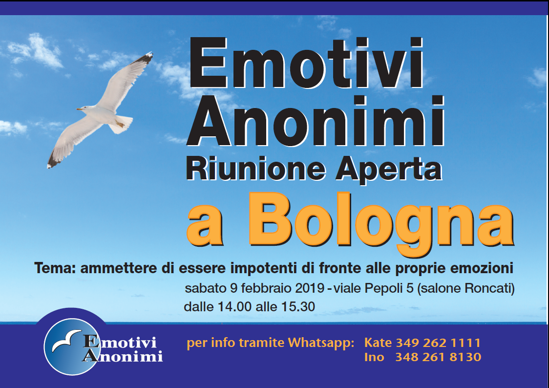 Emotivi Anonimi - Riunione aperta a Bologna 