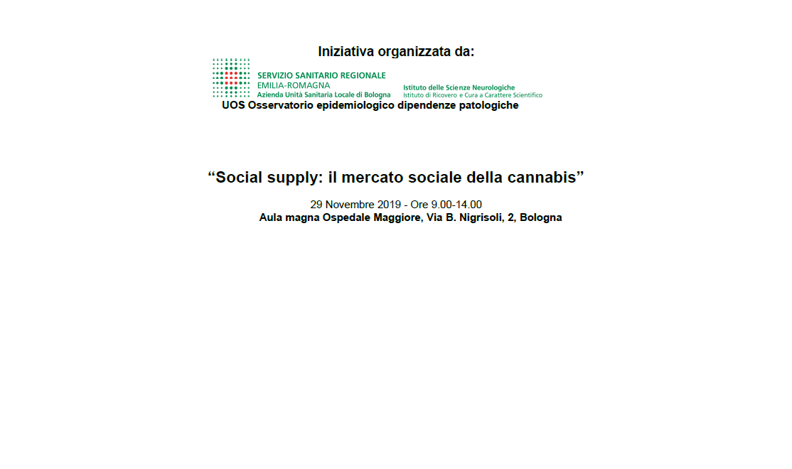 Social supply: il mercato sociale della cannabis