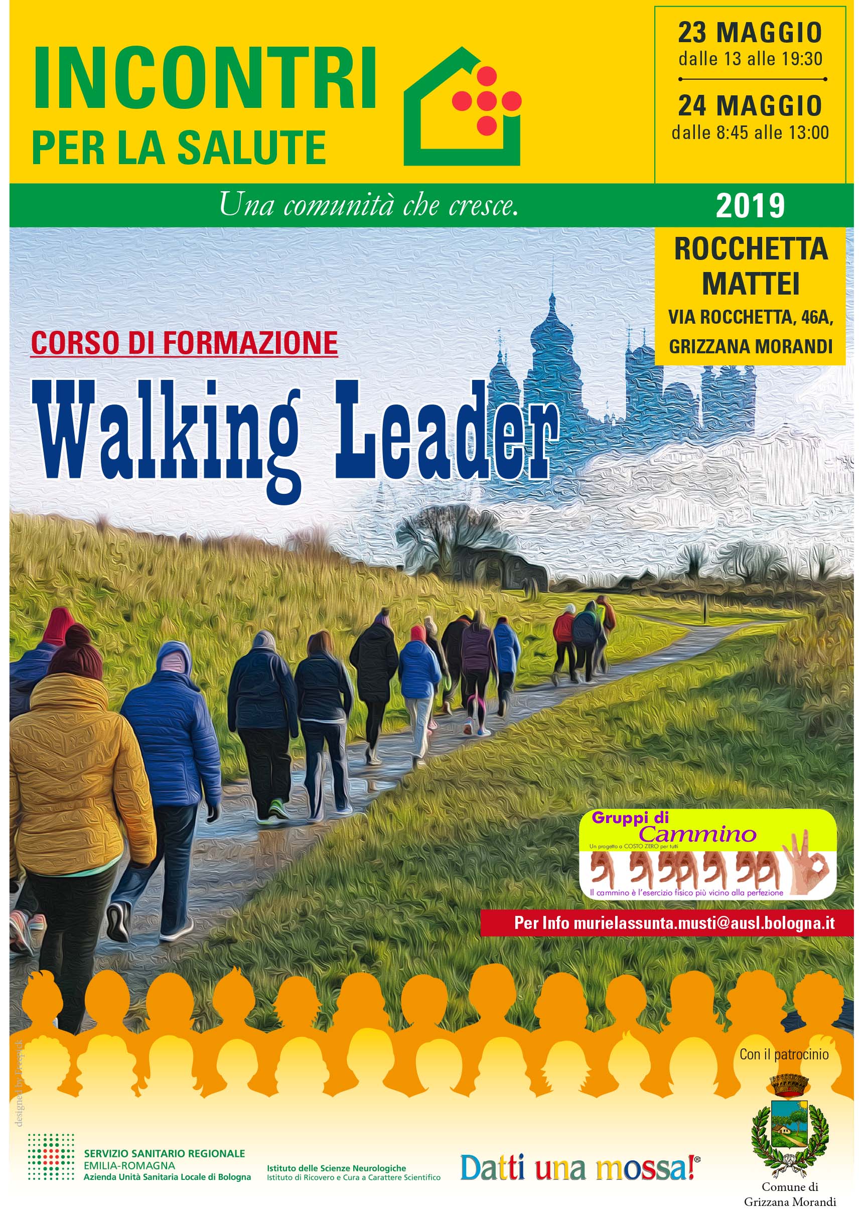 Corso Walking leader 2019 - Rocchetta Mattei