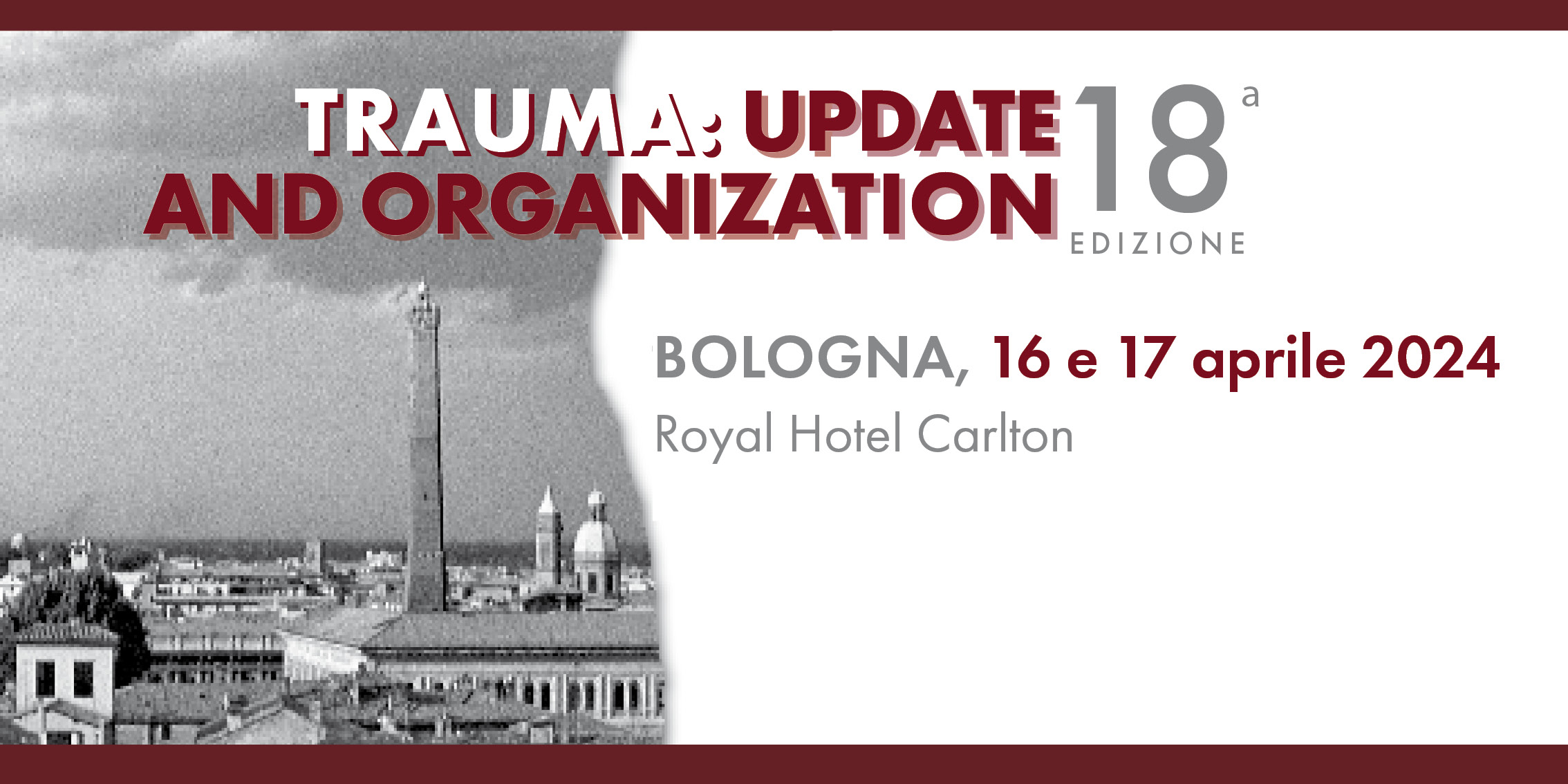 Trauma: Update and Organization. XVIII edizione