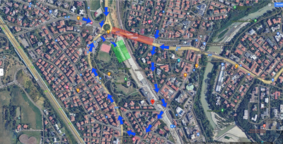 Mappa per raggiungere la Casa della Comunità