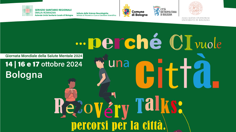 Recovery Talks: percorsi per la città. Le iniziative per la Giornata Mondiale della Salute Mentale